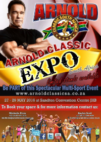 Arnold Classic South Africa PRO - 28.5.2016 - Johannesburg - ZA