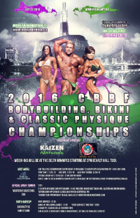 Canadian Bodybuilding, Bikini and Classic Physique Championships - 23.7.2016 - Winnipeg - CA-MB