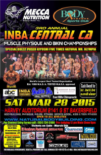 Central California Natural Bodybuilding & Fitness Championships - 28.3.2015 - Bakersfield - US-CA