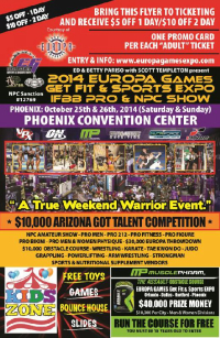 Europa Phoenix Championships - 26.10.2014 - Phoenix - US-AZ