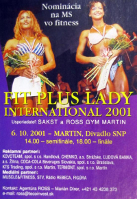 FIT PLUS Lady International - 6.10.2001 - Martin - SK