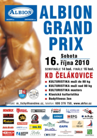 GP Čelákovice - šport. kulturistika muži + masters, klas. kulturistika, bodyfitness ženy - 16.10.2010 - Čelákovice - CZ