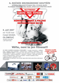 Grand Prix Fitness Nutrend - 8.9.2007 - Olomouc - CZ