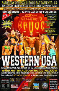 HALLOWEEN HAVOC Western USA Bodybuilding Championships + Bay Area Natural - 22.10.2016 - Sacramento - US-CA