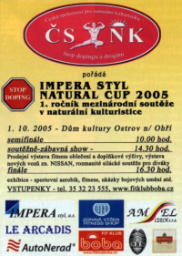 Impera Natural Cup 2005 - 1.10.2005 - Ostrov nad Ohří - CZ