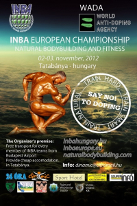 INBA European Championship 2012 - 2.-3.11.2012 - Tatabánya - HU
