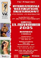 Int. Westdeutsche Meisterschaft - 13.11.2005 - Rheinbach - DE