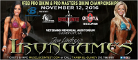 Irongames Pro Bikini - 12.11.2016 - Culver City - US-CA