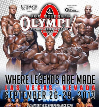 Joe Weider’s Olympia - 27.-28.9.2013 - Las Vegas - US-NV