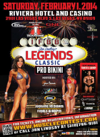 Legends Classic Pro Bikini - 1.2.2014 - Las Vegas - US-NV
