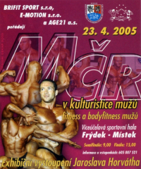 Majstrovstvá Českej republiky v kulturistike, fitness a bodyfitness mužov - 23.4.2005 - Frýdek-Místek - CZ