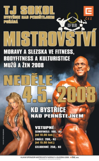 Majstrovstvá Moravy a Sliezka mužov a žien - 4.5.2008 - Bystřice nad Pernštejnem - CZ