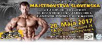Majstrovstvá Slovenska dorastu a masters kulturistika a fitnes - 20.5.2017 - Liptovský Hrádok - SK