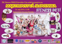Majstrovstvá Slovenska vo fitness detí - 24.5.2014 - Prievidza - SK