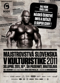 Majstrovstvá SR v kulturistike, kl. kulturistike mužov - Grand Prix Slovakia - 30.4.2011 - Bratislava - SK
