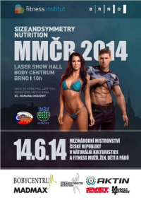 Medzinárodné MČR v naturálnej kulturistike a fitness - 14.6.2014 - Brno - CZ