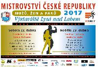 Mistrovství České republiky mužů, žen a párů + M ČR masters - 22.-23.4.2017 - Lysá nad Labem - CZ