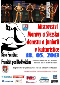 Mistrovství Moravy a Slezska dětí, dorostu a juniorů - 18.5.2013 - Frenštát pod Radhoštěm - CZ