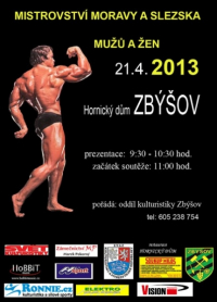 Mistrovství Moravy a Slezska mužů a žen - 21.4.2013 - Zbýšov - CZ