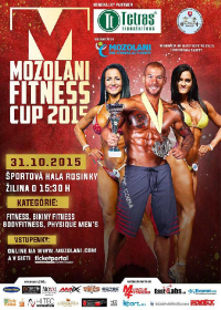 Mozoláni Cup, fitness, bodyfitness, bikiny fitness žien, Men’s physique mužov - 31.10.2015 - Žilina - SK