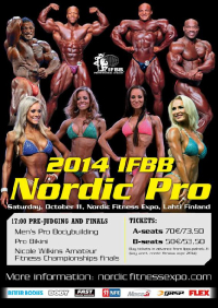 Nordic Pro Bikini and Man’s Bodybuilding - 11.10.2014 - Lahti - FI