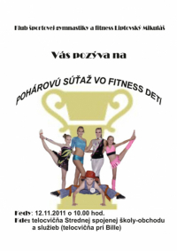 Pohárová súťaž vo fitness detí - 12.11.2011 - Liptovský Mikuláš - SK