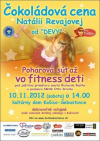 Pohárová súťaž vo fitness detí - 10.11.2012 - Košice - SK