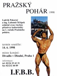 Pražský Pohár I. ročník - 14.6.1998 - Praha - CZ