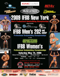 New York PRO - Men’s & womwn’s bodybuilding champoinships - 16.5.2009 - New York - US-NY