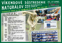 Sústredenie Šport Hotel Bojnice - 25.-27.4.2014 - Bojnice - SK