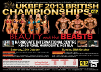 UKBFF British Championships - 19.-20.10.2013 - Manchester - UK